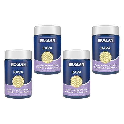 Bioglan Kava 40 Capsules Pack of 4