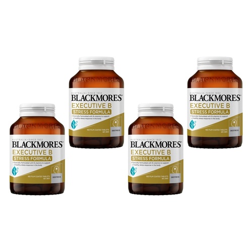 Blackmores Executive B Stress Formula 160 Tablets Pack of 4