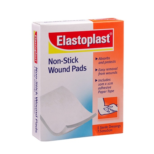 Elastoplast Latex Free Non Stick Wound Dressing 5 Pack