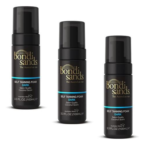 Bondi Sands Mini Dark Foam 100mL Pack of 3