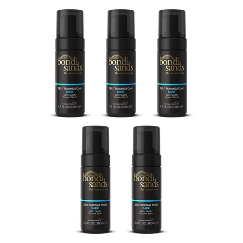 Bondi Sands Mini Dark Foam 100mL Pack of 5