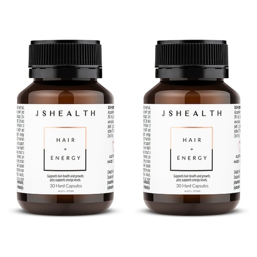 JSHealth Hair + Energy 30 Capsules Pack of 2