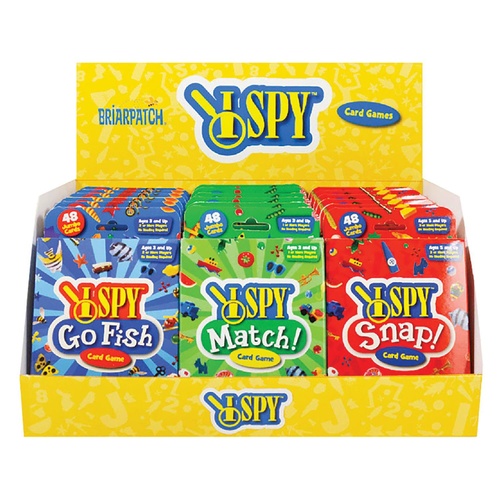 Briarpatch I Spy Card Games Assorted Counter Display of 12
