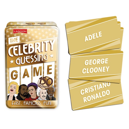 Celebrity Guessing Game Tin Lagoon