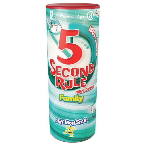 PlayMonster 5 Second Rule Mini Game Family Edition