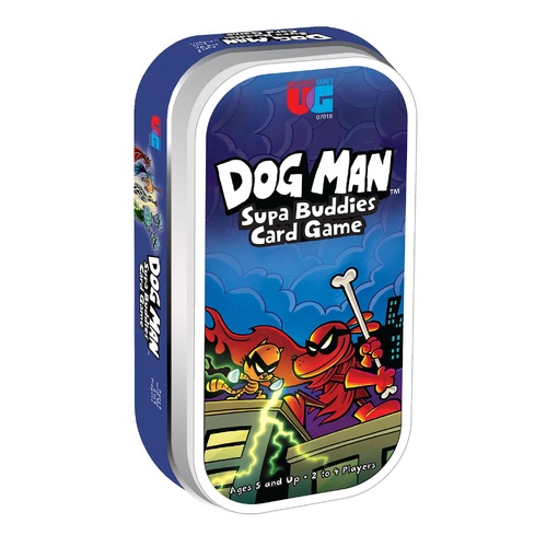 U Games Dog Man Supa Buddies Card Game Tin