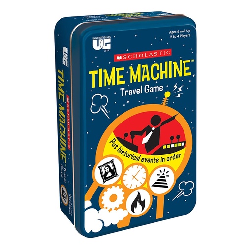 U Games Scholastic Time Machine Travel Game Tin