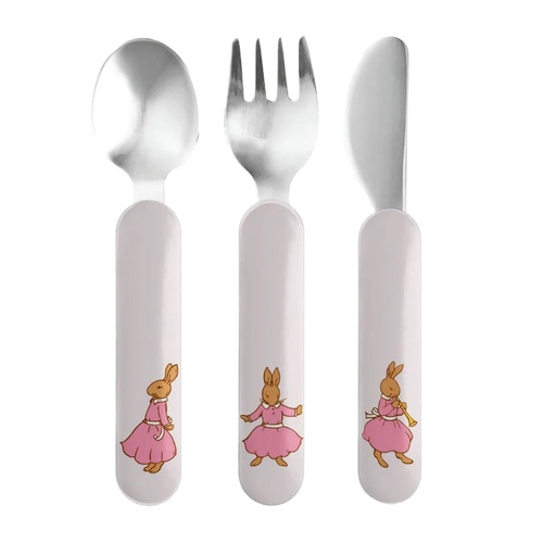 Bunnykins 3 Piece Cutlery Set Pink