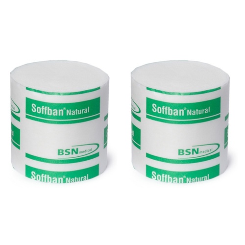 Soffban Natural Padding 7.50cm x 2.7m x 12 Bundle of 2