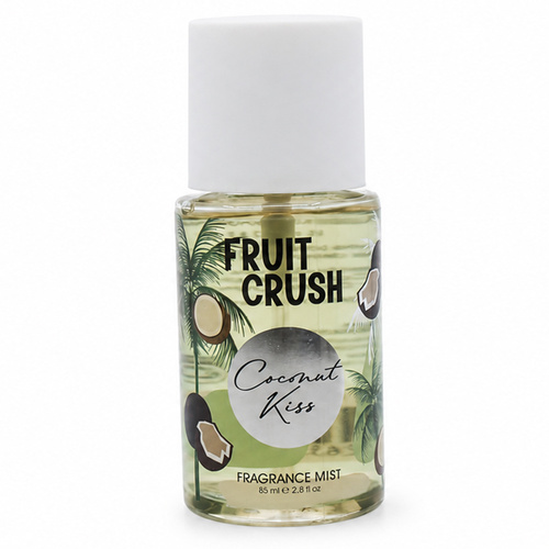 Fruit Crush Coconut Kiss Fragrance Mist 85ml Tropical Body Spray