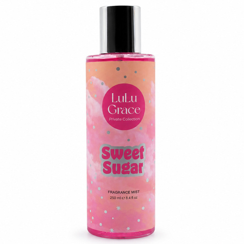 Lulu Grace Sweet Sugar Fragrance Mist 250ml Sweet Body Spray