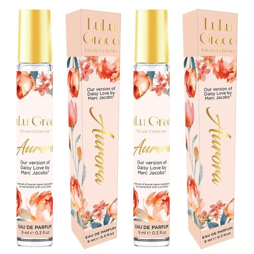 Lulu Grace Aurora EDP Rollerball 9ml Twin Pack Inspired By Daisy Love