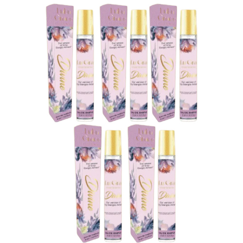 Lulu Grace Divine EDP Rollerball 9ml Womens Perfume Inspired By Si Armani x 5