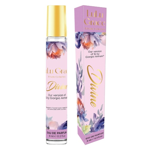 Lulu Grace Divine Eau De Parfum Rollerball 9ml Womens Floral Perfume