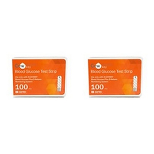 GLUCOKEY Blood Ketone Test Strip 10 Pack Bundle of 2