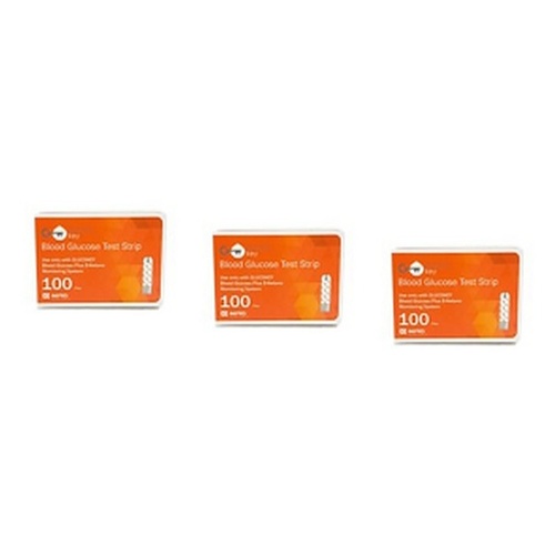 GLUCOKEY Blood Ketone Test Strip 10 Pack Bundle of 3