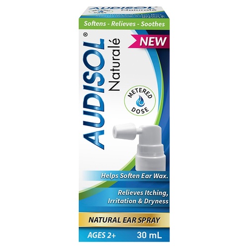 Audisol Naturalé Natural Ear Spray 30mL