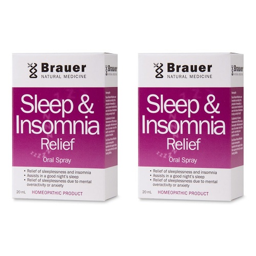 Brauer Sleep Oral Spray 20mL Pack of 2
