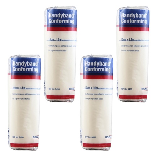 Handy Handyband Easifix K Conforming Retention Bandage 10cm x 1.5m Pack of 4