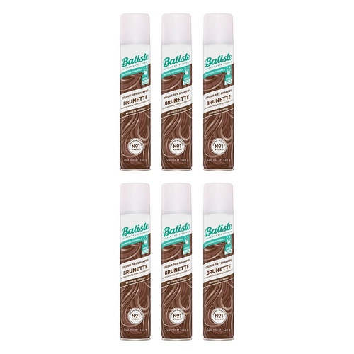 Batiste Beautiful Brunette Dry Shampoo 200mL Pack of 6