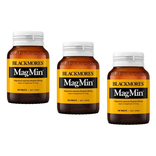 Blackmores MagMin 100 Tablets Pack of 3