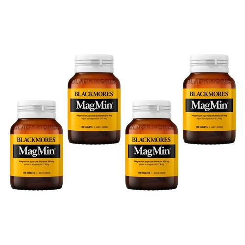 Blackmores MagMin 100 Tablets Pack of 4