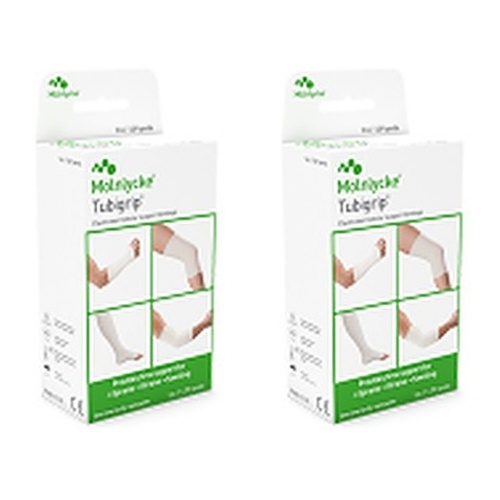 Tubigrip B Tubular Elastic Support Bandage, Arm/Leg, 1 Metre Pack of 2