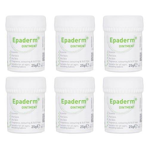 Epaderm Ointment 25g Pack of 6
