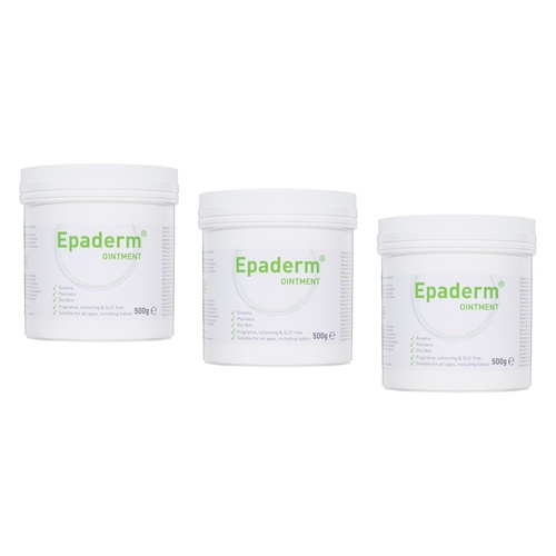 Epaderm Ointment 500g Pack of 3