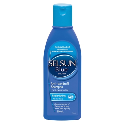 Selsun Blue Anti Dandruff Shampoo Replenishing 200mL