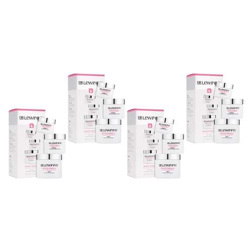 Dr. LeWinn's Private Formula 3-Cream Essentials for Day, Night & Eye Pack of 4