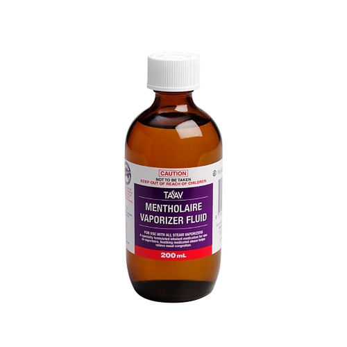 TAAV Mentholaire Vaporiser Fluid 200mL