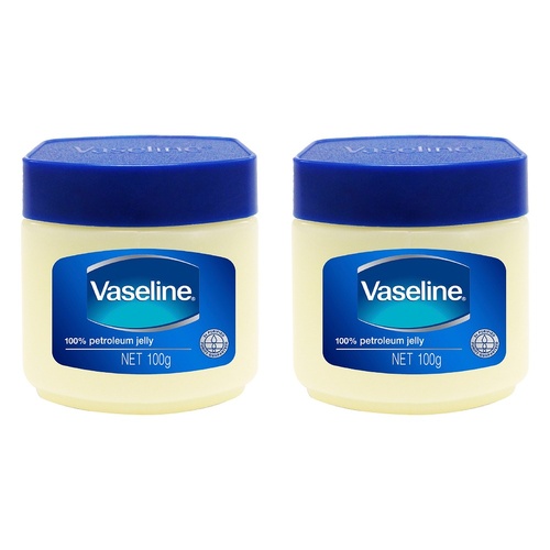 Vaseline Original Petroleum Jelly 100g Pack of 2