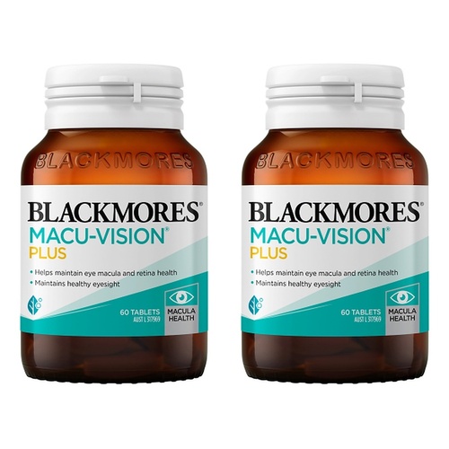 Blackmores Macu-Vision Plus 60 Tablets Pack of 2