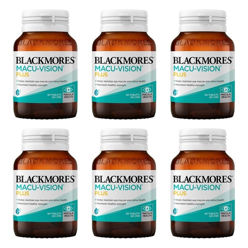 Blackmores Macu-Vision Plus 60 Tablets Pack of 6