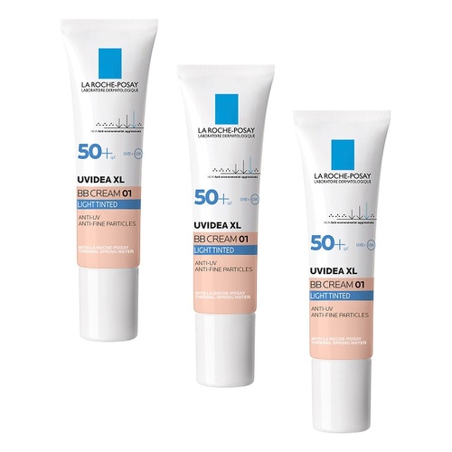 La Roche-Posay Uvidea XL BB Cream SPF50+ 01 Light 30mL Pack of 3