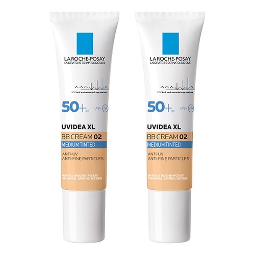 La Roche-Posay Uvidea XL BB Cream SPF 50+ 02 Medium 30mL Pack of 2