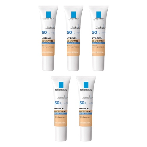 La Roche-Posay Uvidea XL BB Cream SPF 50+ 02 Medium 30mL Pack of 5