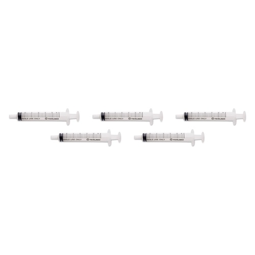 Terumo Syringe NN 3mL LS 100 Pack Bundle of 5