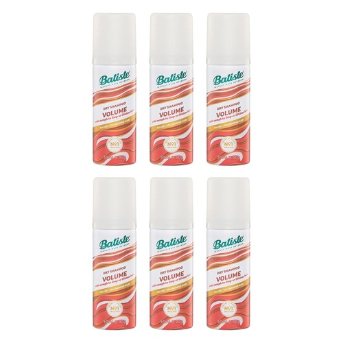 Batiste Volume Dry Shampoo 50mL Pack of 6