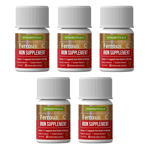 Ferrous C 30 Capsules Pack of 5