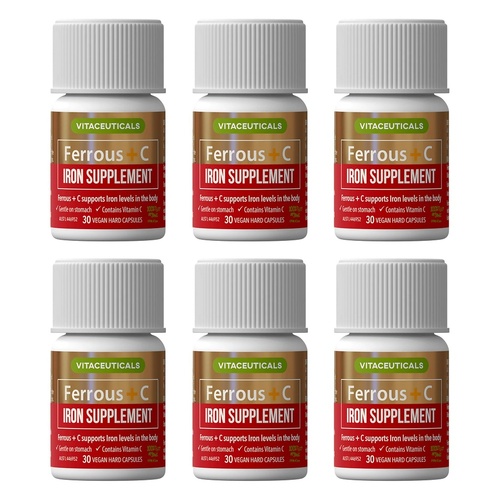 Ferrous C 30 Capsules Pack of 6