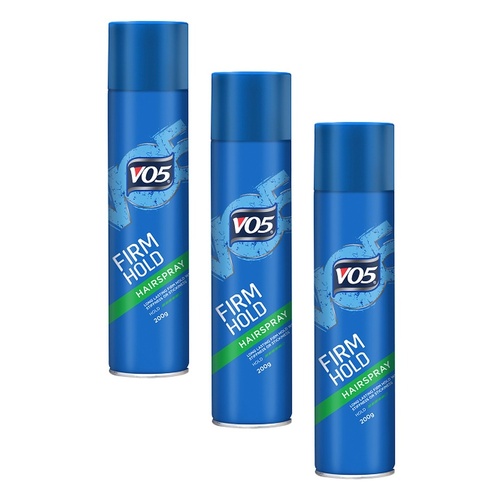 VO5 Styling Hairspray Firm Hold 200g Pack of 3