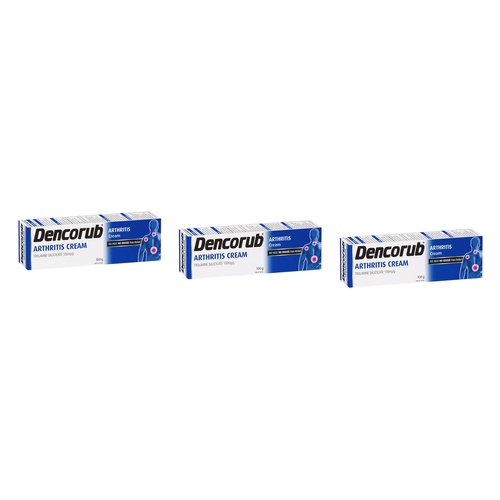 Dencorub Arthritis Cream 100g Pack of 3