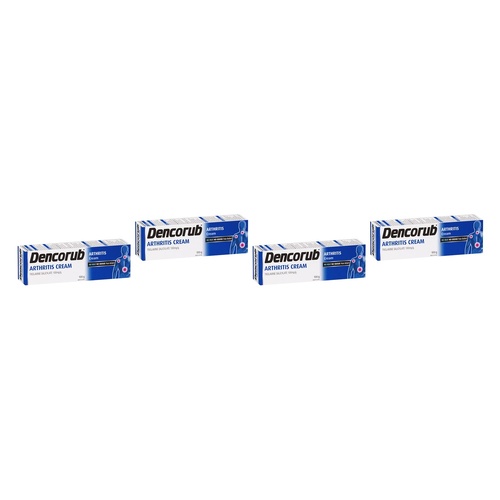 Dencorub Arthritis Cream 100g Pack of 4