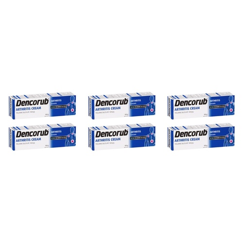Dencorub Arthritis Cream 100g Pack of 6