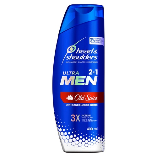 Head & Shoulders UltraMen Old Spice 2in1 Shampoo & Conditioner 400mL