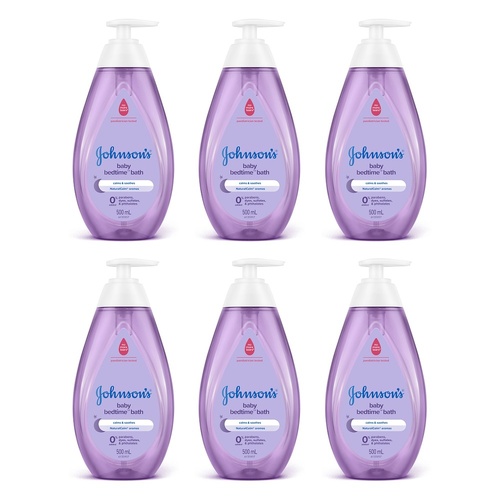 Johnson's Baby Bedtime Bath 500mL Pack of 6