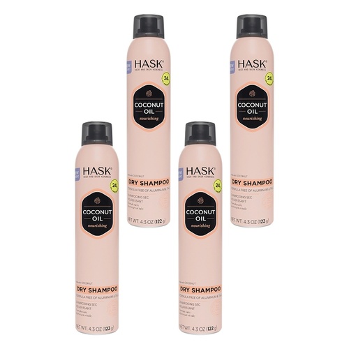 Hask Coconut Nourishing Dry Shampoo 122g Pack of 4