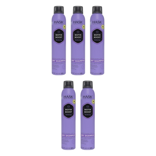 Hask Biotin Boost Thickening Dry Shampoo 122g Pack of 5